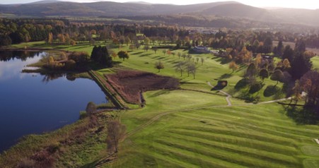 Drone Image Aboyne Golf Club