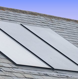 roof integrated solar PV panels